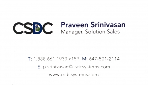 CSDC SYSTEMS INC. - Booth 57 