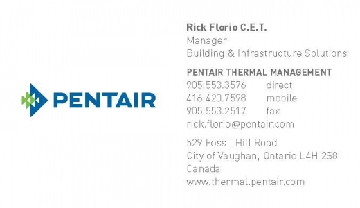 PENTAIR THERMAL MANAGEMENT - Booth 7 