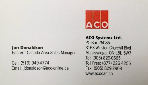 ACO SYSTEMS LTD. - Booth 36 