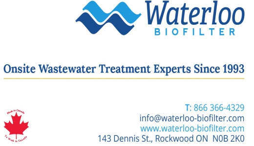 WATERLOO BIOFILTER SYSTEMS INC. - Booth 43 