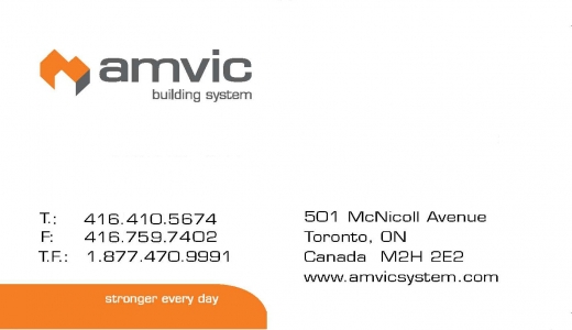 AMVIC BUILDING SYSTEMS - Booth 37 