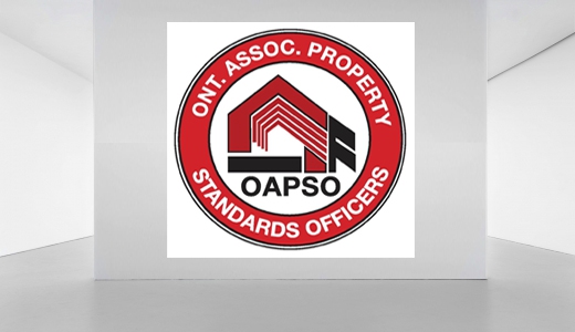 ONTARIO ASSOCIATION OF PROPERTY STANDARDS OFFICERS - Booth 29 