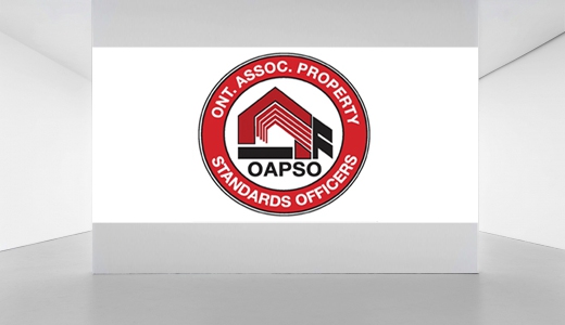 ONTARIO ASSOCIATION OF PROPERTY STANDARDS OFFICERS - Booth 21