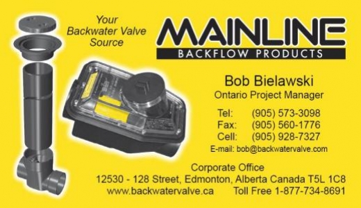 MAINLINE BACKFLOW PRODUCTS - Booth 1 