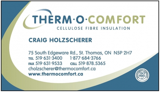 THERM-O-COMFORT CO. LTD. - Booth 9 