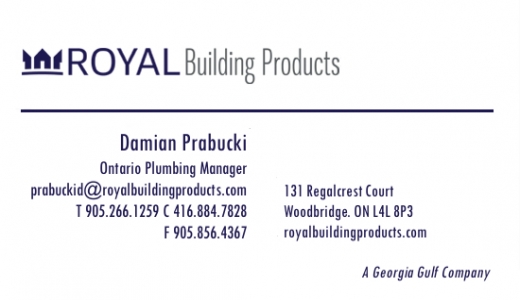 ROYAL BUILDING PRODUCTS - Booth 59 