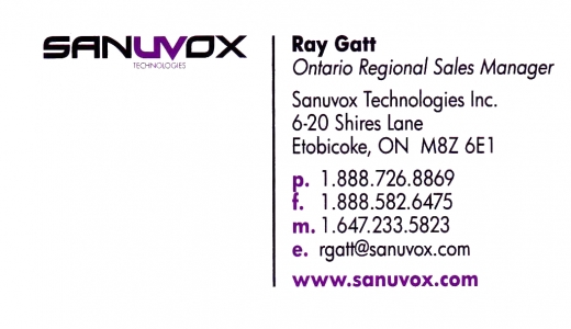SANUVOX TECHNOLOGIES INC. - Booth 49 