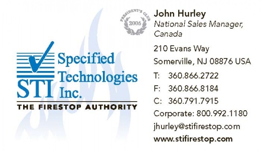 SPECIFIED TECHNOLOGIES INC - Booth 18 